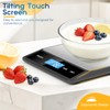 Zivacate 15 kg Digital Kitchen Scales, 1 g Precision, Kitchen