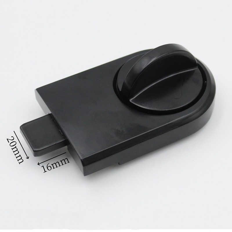 PINGPINGXIE Door Lock Indicator Vacant Occupied Bathroom Lock Zinc Alloy