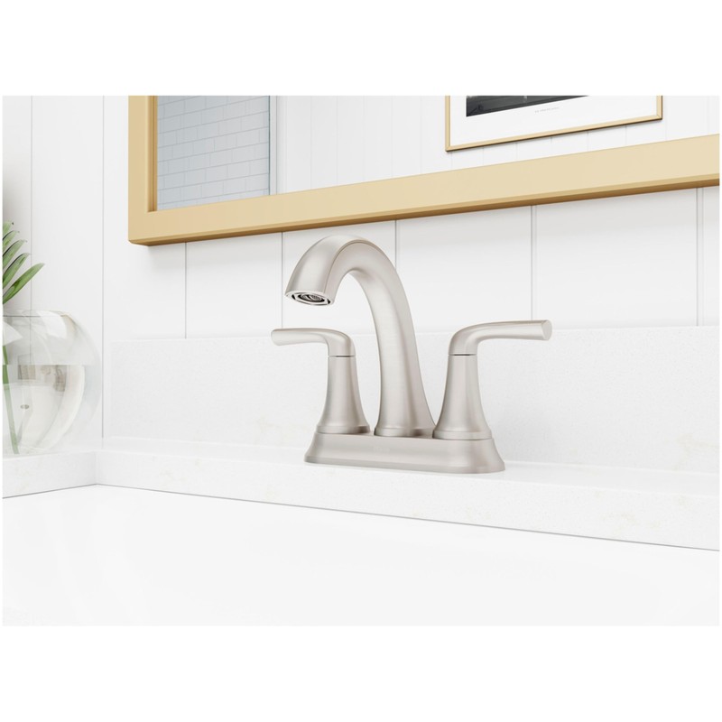 Pfister LG48-MCA0 McAllen 1.2 GPM Centerset Bathroom Faucet with TiteSeal