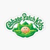 Cabbage Patch Kids Sticker - Dye Cut Sticker Vinyl Decal - Just Peel off and Stick