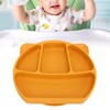Silicone Suction Plate Safe Food Grade One Piece Cute Panda