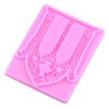 MIYAHOUSE Gothic Castle Gate Silicone Molds Window Fondant Mold Set