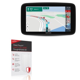 BoxWave Screen Protector Compatible with Tomtom Go Expert (6 in) - ClearTouch Anti-Glare ToughShield 9H (2-Pack), Anti-Glare 9H Tough Flexible Film Screen Protector