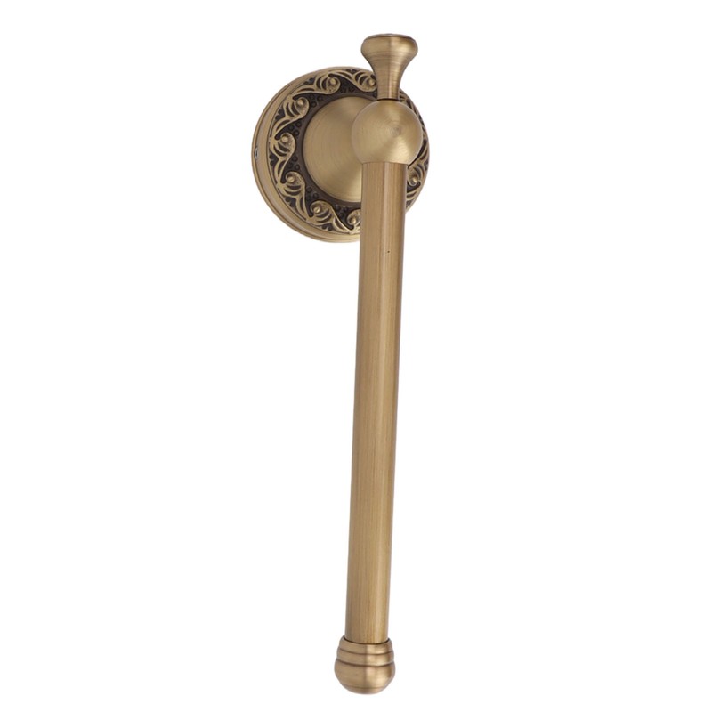 Brass Toilet Paper Holder Antique Vintage Wall Mount Tissue Roll