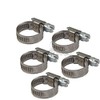 Agora-Tec Stainless Steel Clamps W4 (Set of 5) for 1/2