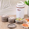mekueeex 3 Pcs Portable Insulated Lunch Container Set for Adult,