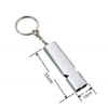 2 Pieces Emergency Whistle Outdoor Survival Safety Whistle Metal Keychain
