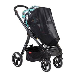 phil&teds MOD cubierta, malla, negro