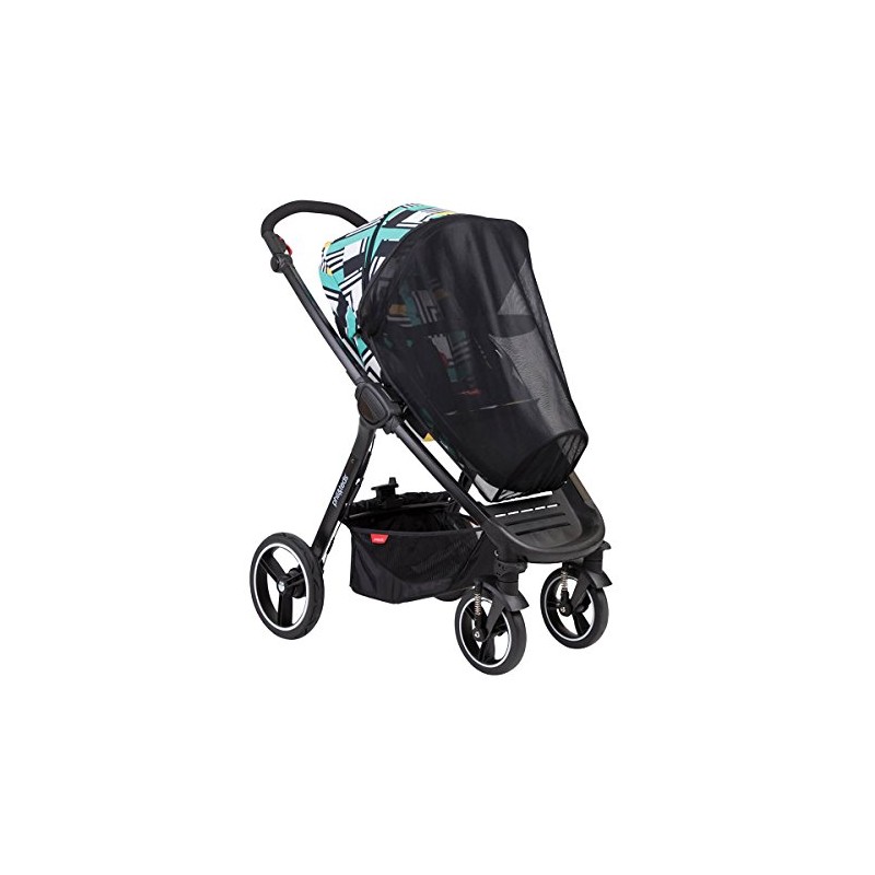 phil&teds MOD cubierta, malla, negro