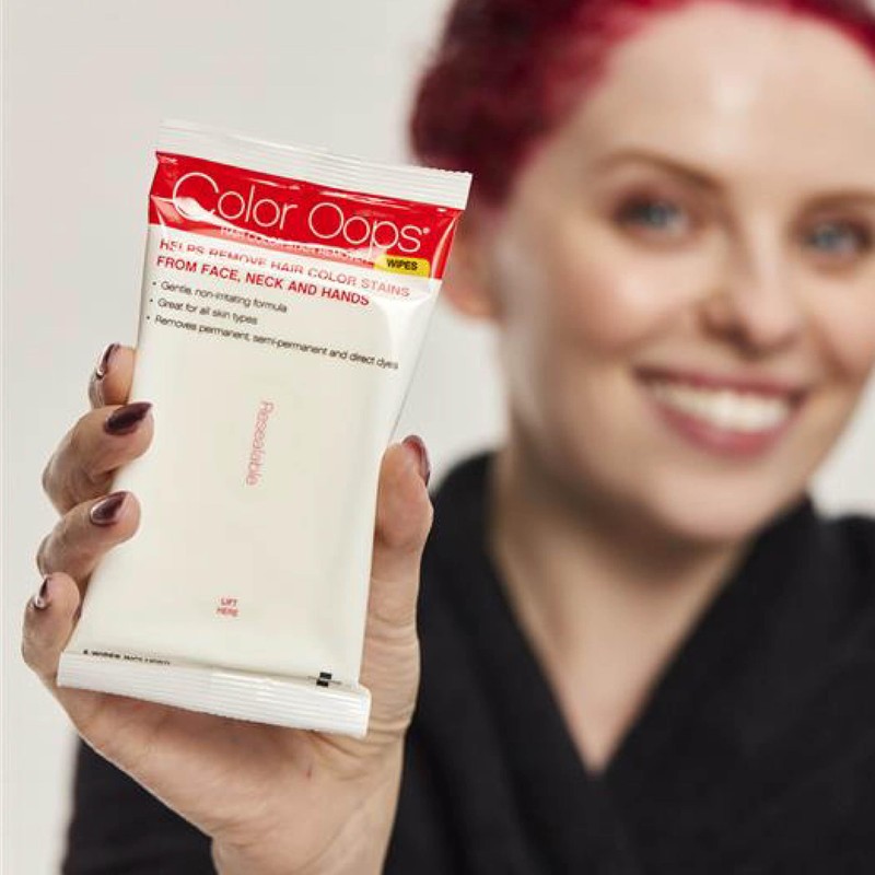 Color Oops Hair Color Remover Wipes, 5 Count, Coconut Oil