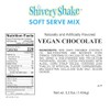 Shivery Shake VEGAN Chocolate Soft Serve Ice Cream Mix