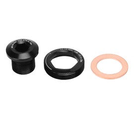 Bike Crankset Bolt Aluminum Alloy M15 M26 Hex Crank Arm Fixing Bolt for Maintenance