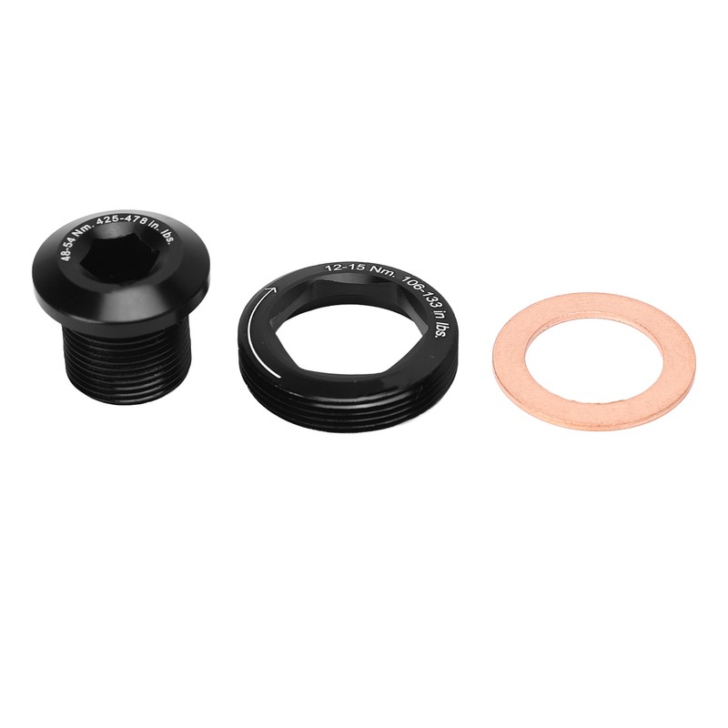 Bike Crankset Bolt Aluminum Alloy M15 M26 Hex Crank Arm