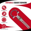 Universal Exhaust Hangers Heavy Duty Tail Pipe Hangers Muffler Hanger