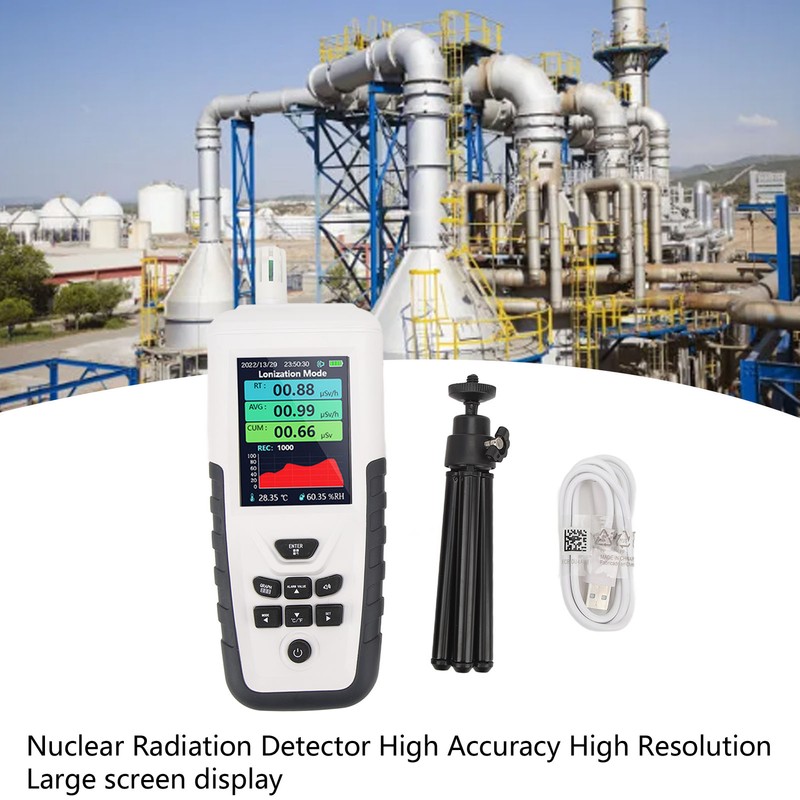 3.2in LCD Screen Nuclear Radiation Detector Professional Geiger Counter Radiation
