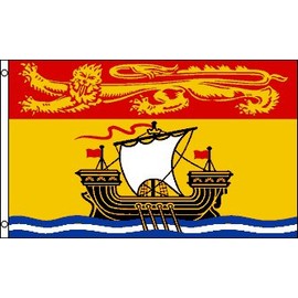 New Brunswick 3x5 Polyester Flag