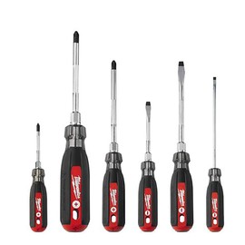 Milwaukee 6Pc Cushion Grip Screwdriver Kit