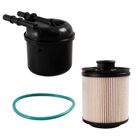6.7 PowerstrokeFuel Filter Element FD-4615 Fits for 2011-2016 Ford F250 F350 F450 F550 Super Duty Truck 5 Micron Diesel Fuel Filter Water Separator Kit Replace FD4615 BC3Z-9N184-B 6.7L V8 Fuel Filters