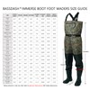 BASSDASH IMMERSE Breathable Ripstop Stocking Boot Foot Fishing Hunting Waders