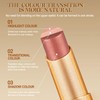 Erinde 3 Colors Cream Eyeshadow Stick, Shimmer Nude Champagne Brown