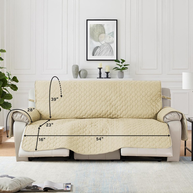 RBSC Home Sofa Slipovers Waterproof Sofa Covers for Dogs, Couch,