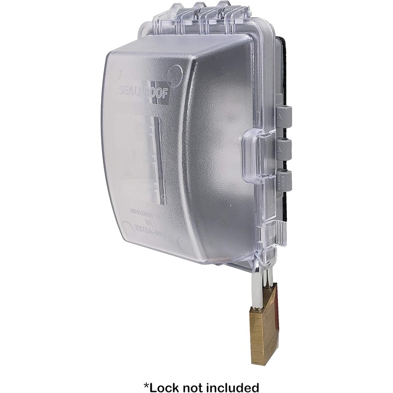 Sealproof 1-Gang Weatherproof in Use Outlet Cover | Horizontal/Vertical Outdoor