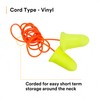 3M 3M Ear Plugs, 200 Pairs/Box, E-A-Rsoft FX 312-1260, Corded,
