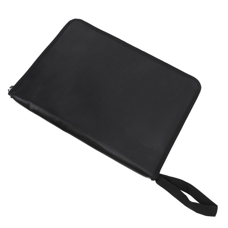 Fireproof Document Bag Professional Safe Heat Insulated 12 Pages Waterproof