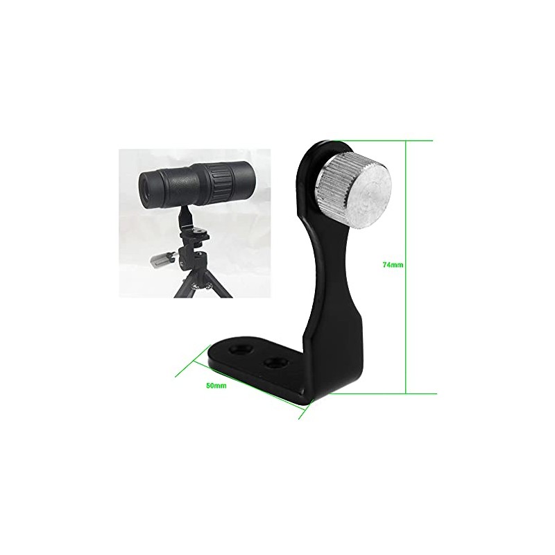 eMagTech Tripod Adapter L-Shape Mount with 1/4 Inch Tripod Connector,