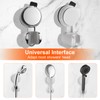 sourcing map Shower Head Holder, Suction Cup Shower Head Holder,