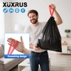 XUXRUS 2.6 Gallon Small Black Bathroom Trash Bags, 60 Count