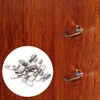 Shelf Pegs-Support Pins Set, 80 Pieces Stainless Steel Metal Bracket