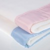 The Wool Company Satin Bound Merino Baby Blanket Soft Pink