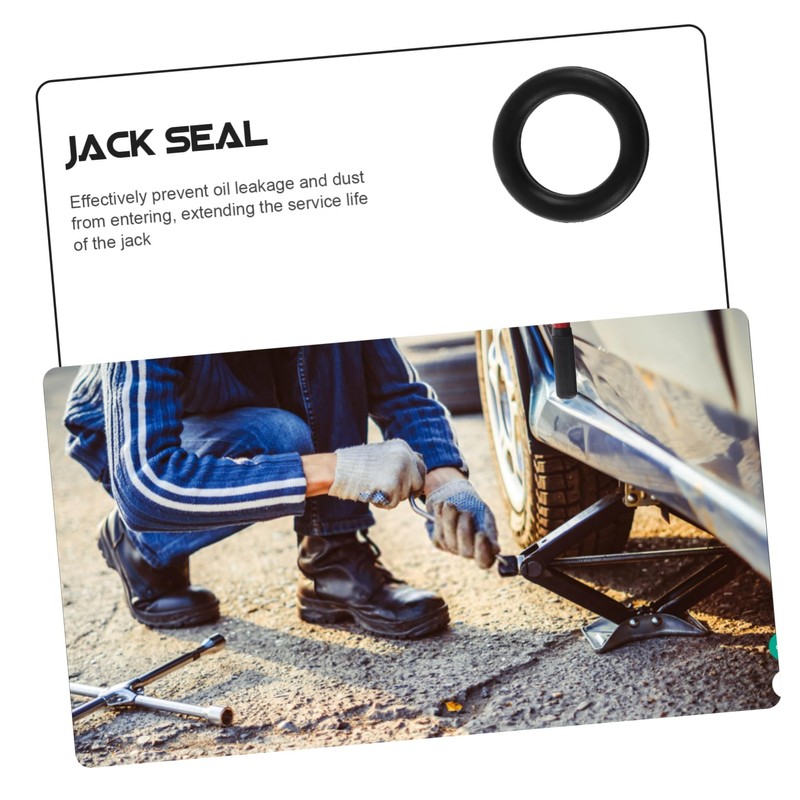 Gatuida 20pcs Jack Seal Replacement Kit Durable Ring Seals for