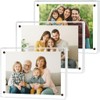 Leoriaie 6 PCS Magnetic Picture Frame for Fridge, 4 x