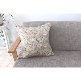 DDintex FLORET LONDON Cushion Cover Judes Garden Mint 45x45cm [With Liberty Print]