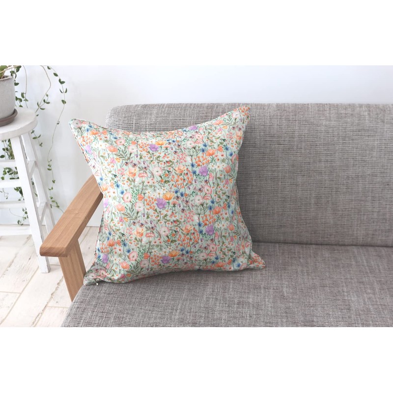 DDintex FLORET LONDON Cushion Cover Judes Garden Mint 45x45cm [With