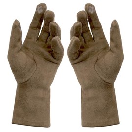 Van Der Rich ® - Winter Gloves Thick Tactile Lined Gloves - Women, light brown