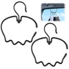 Enhon 2PCs Car Clothes Hanger, Foldable & Easy to Store,
