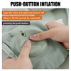MABOZOO Inflatable Bath Neck Pillows for Tub & Shower -