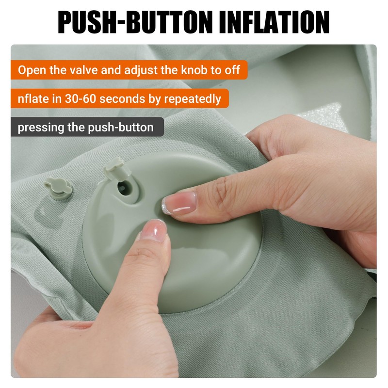 MABOZOO Inflatable Bath Neck Pillows for Tub & Shower -