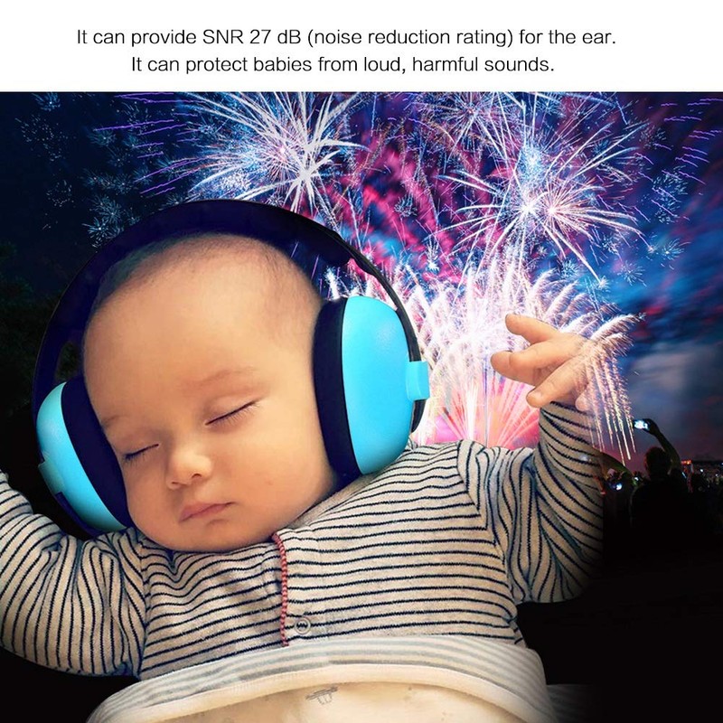 Protección para Oídos, Orejeras Protector Auditivo 25dB NRR para Niños,