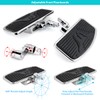 Adjustable Motorcycle Floorboards Front Footboard Pedals Foot Pegs for Harley