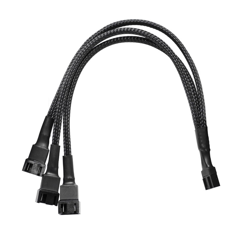 DARKROCK 2 Pack PC Fan Extension 1 to 3 Converter