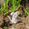 Apricot Lamb Grey Rat Plush Mouse Stuffed Animals for Kids,