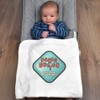 Azeeda 'Panic Button' Cotton Baby Blanket/Shawl (BY00044856)