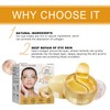 lisade 24K Gold Snail Mucin Eye Mask for Wrinkles -
