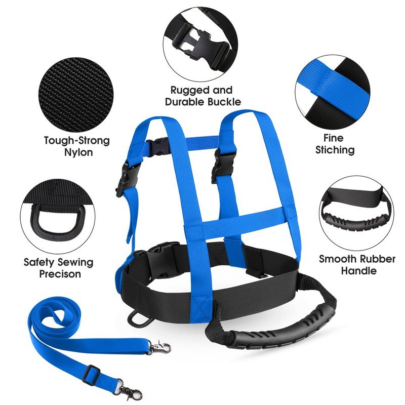 Odoland Kids Ski Snowboard Training Harness Toddler Skiing Harness with