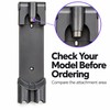 Wall-Mounted Vacuum Storage Bracket for Select V7/V8 Models – Iron