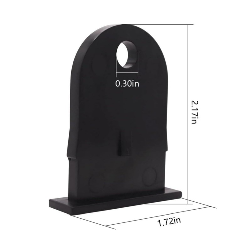 Newly Upgraded Outdoor Resin Shed Hasp Latch Fit for Rubbermaid
